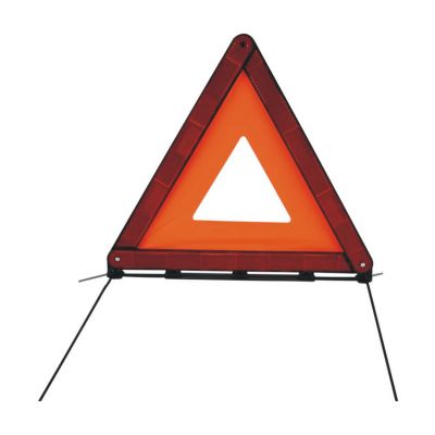 E-mark foldable reflective car warning triangle