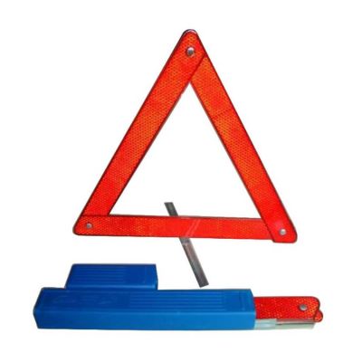 Foldable 43cm reflective car warning triangle